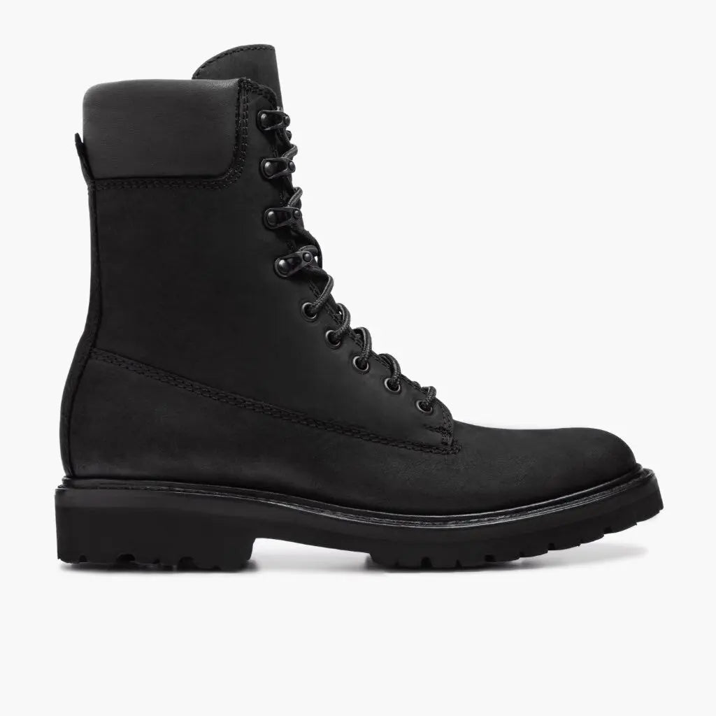 The Bowen Combat Boot — Matte Black