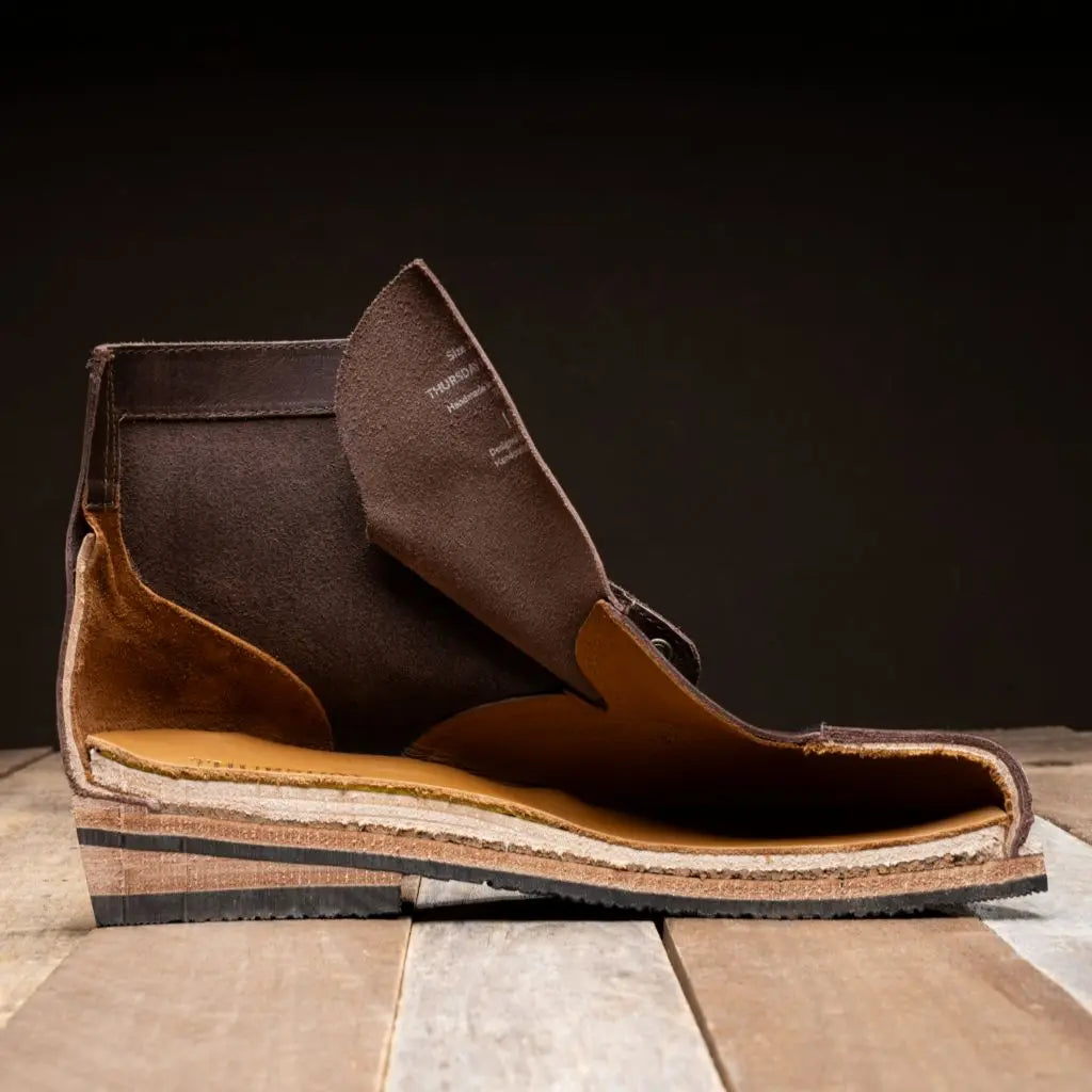The Calder Heritage Boot — Vintage Tobacco
