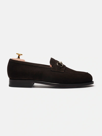 The Horsebit Loafer - Brown Suede