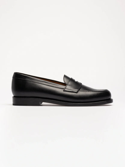 The Ivy Loafer - Black Calf