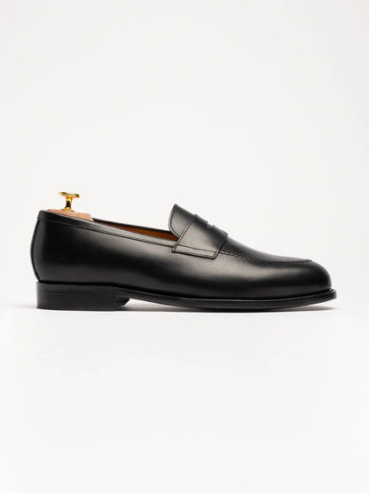 The Penny Loafer - Black Calf