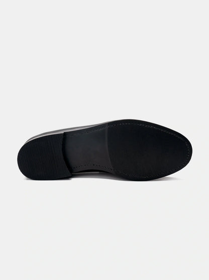 The Tassel Loafer - Black Calf
