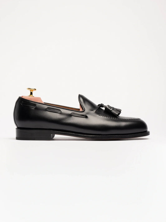The Tassel Loafer - Black Calf