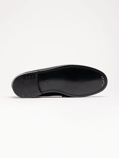 The Ivy Loafer - Black Suede