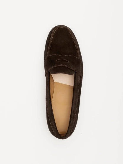 The Ivy Loafer - Brown Suede