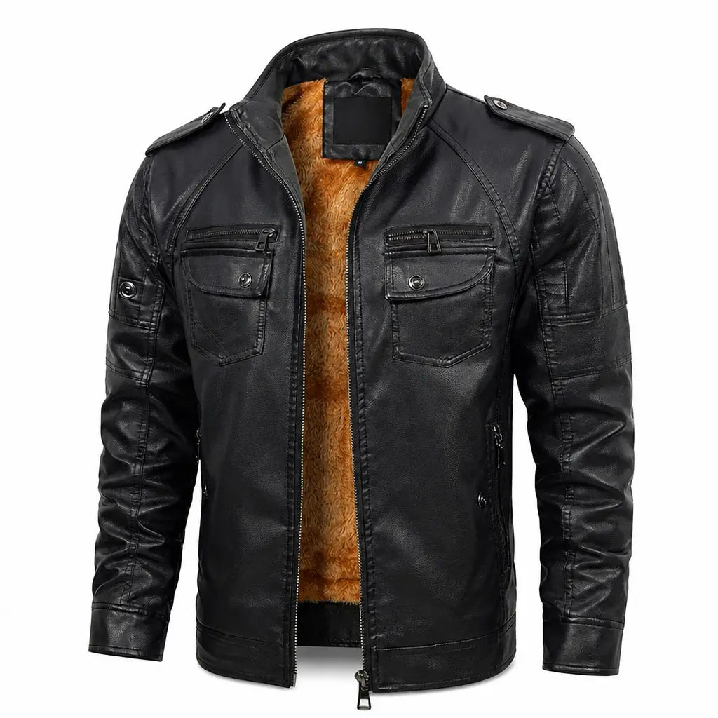 Ashby Lined Field Jacket — packshot black