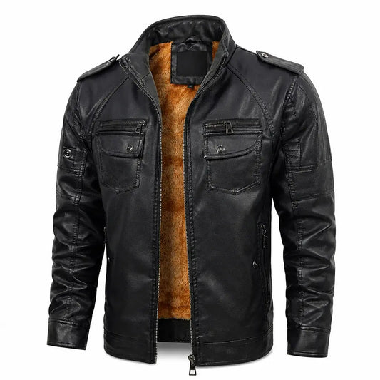 Ashby Lined Field Jacket — packshot black