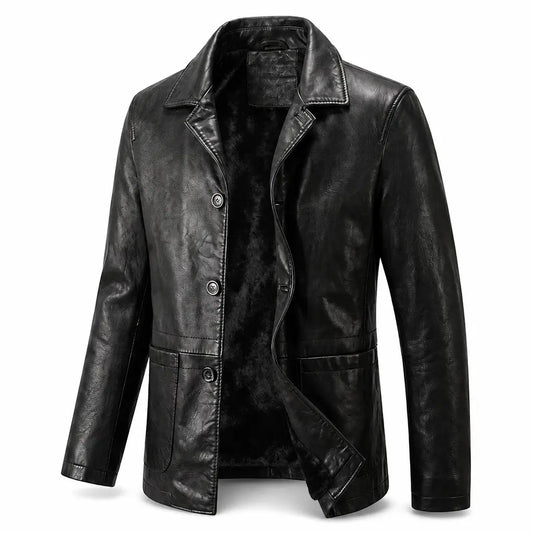 Boone Shirt-Collar Jacket — packshot black