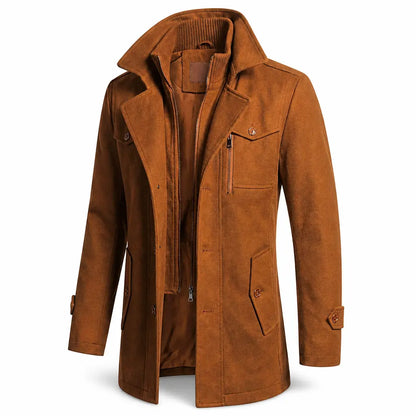 Cheyenne Overcoat — packshot cognac