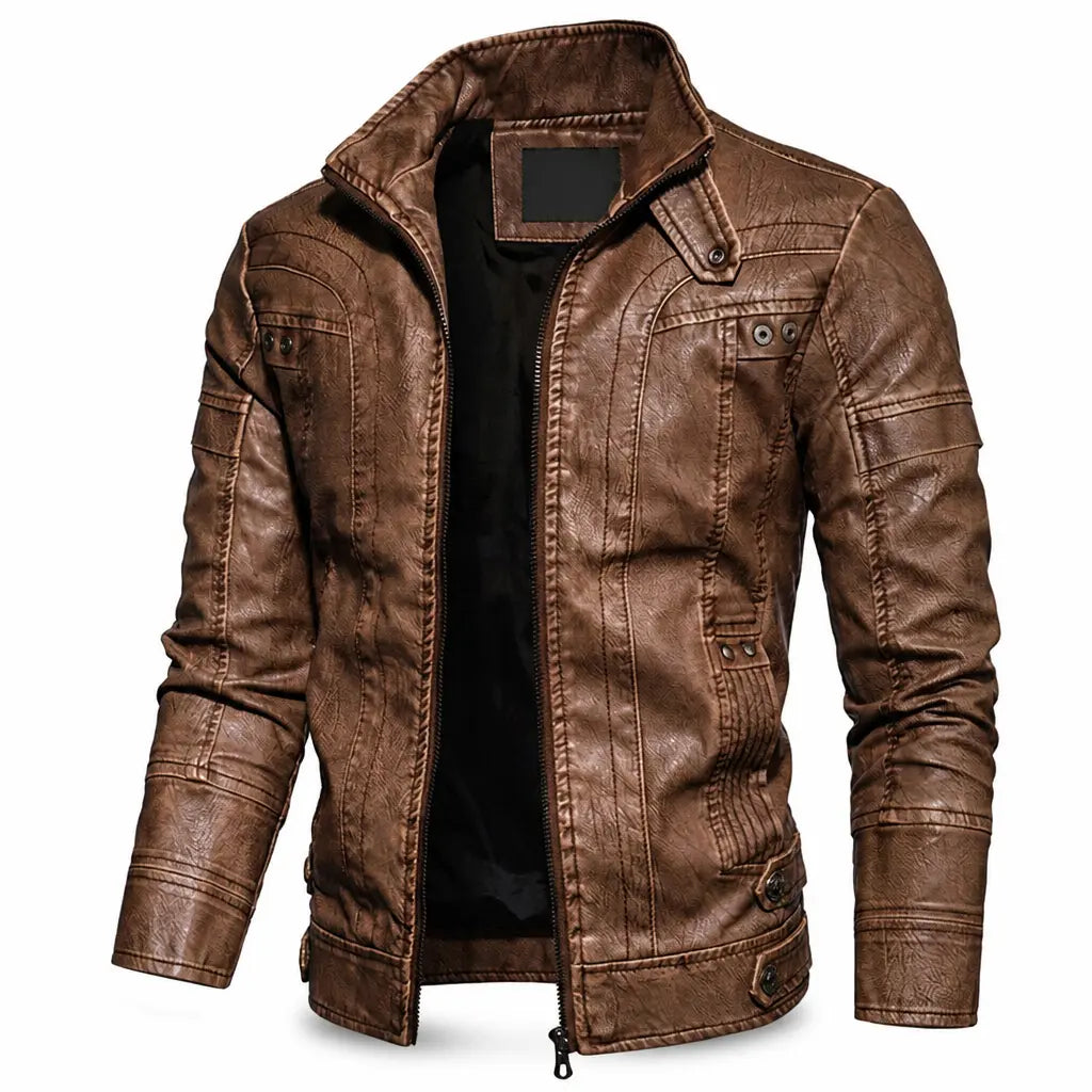 Colt Biker Jacket — packshot brown