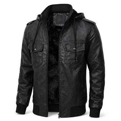 Colton Quilted-Lined Jacket — packshot black