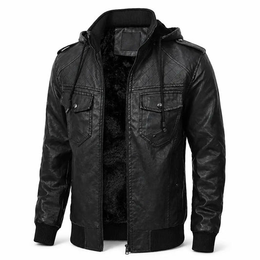 Colton Quilted-Lined Jacket — packshot black