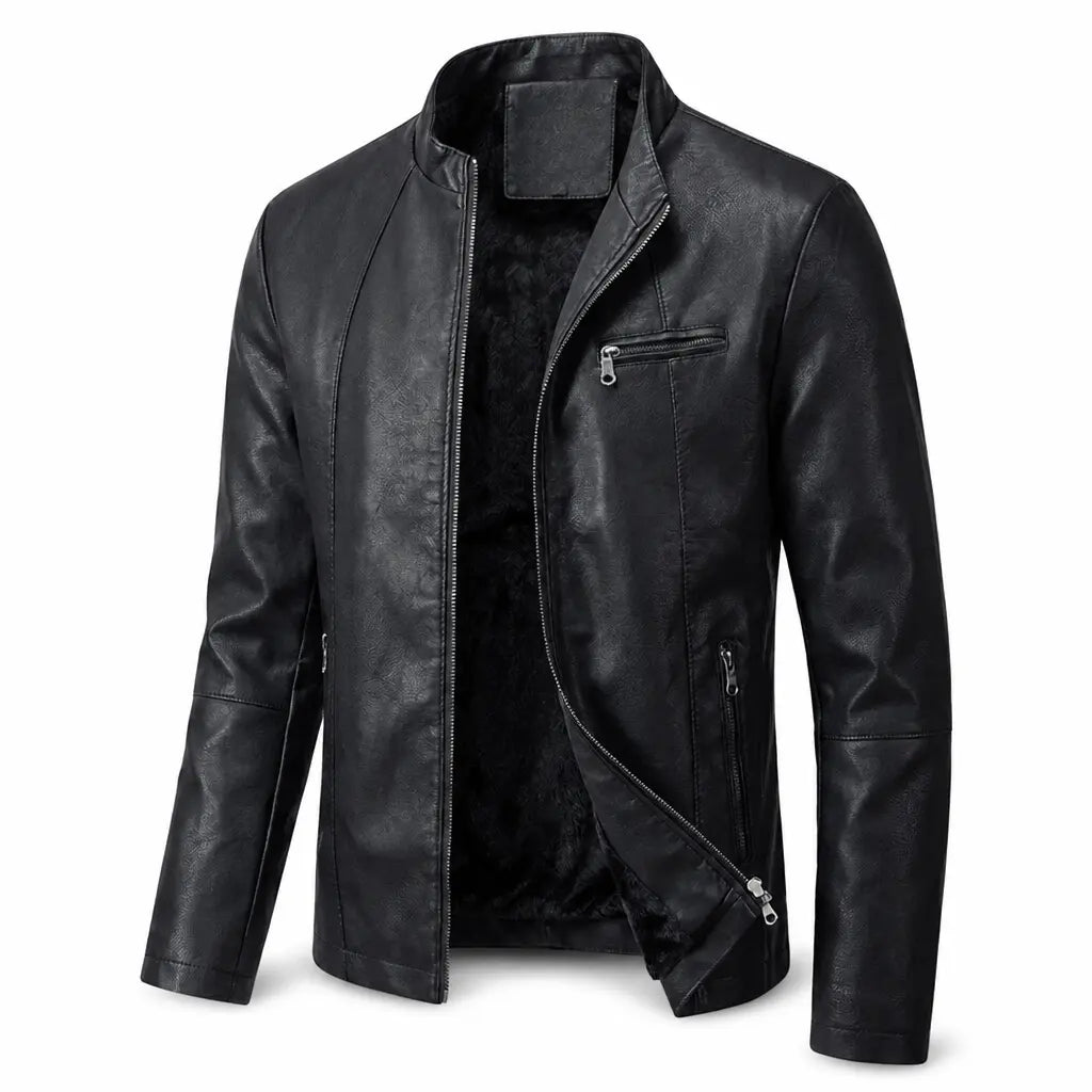 Garrett Café Racer Jacket — packshot black