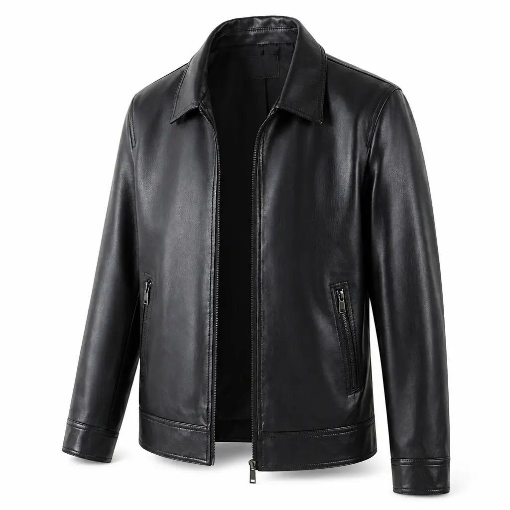 Sheridan Shirt-Collar Jacket — packshot black