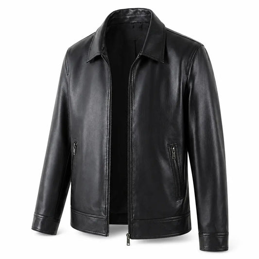 Sheridan Shirt-Collar Jacket — packshot black
