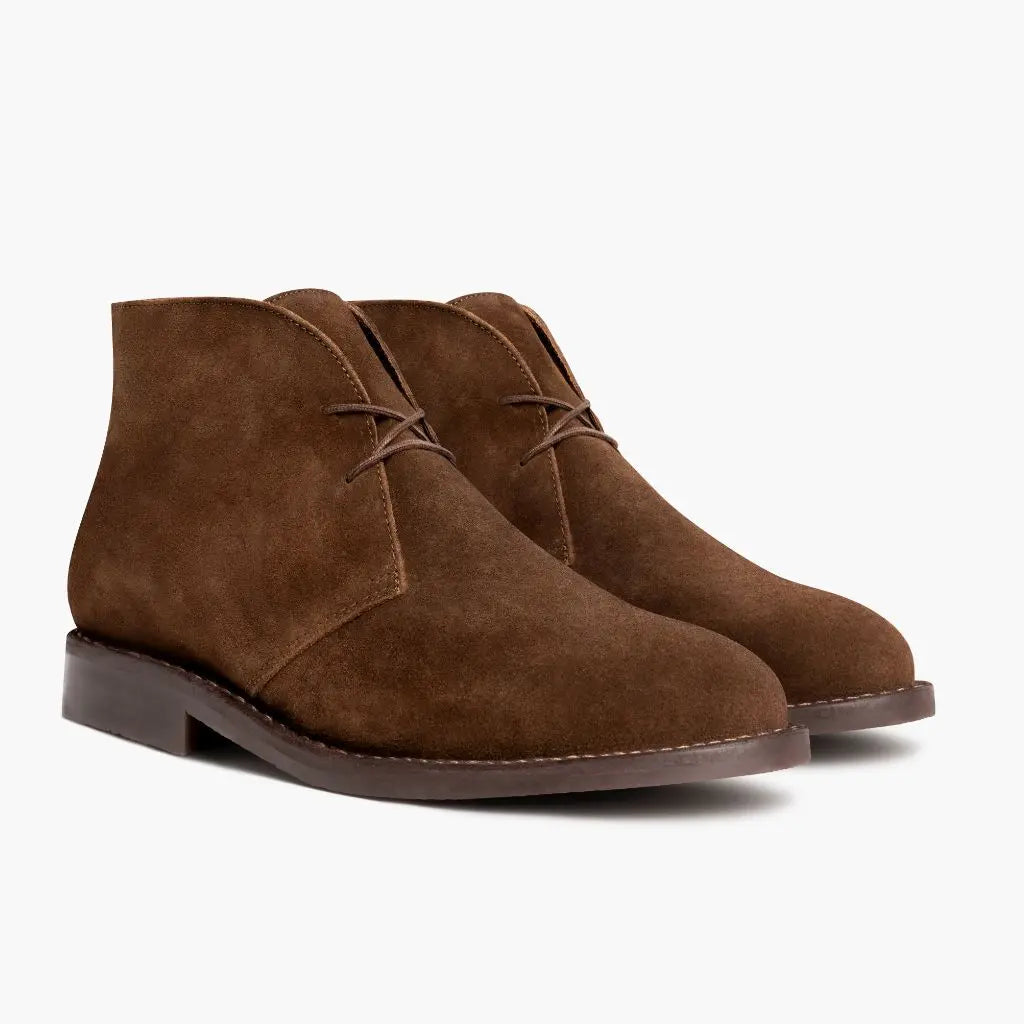 The Ashby Suede Chukka — Cinnamon