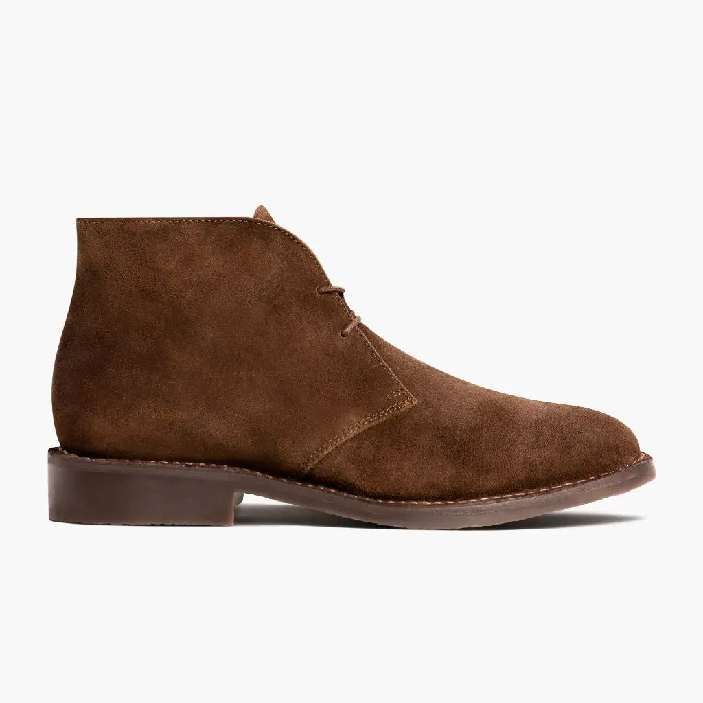 The Ashby Suede Chukka — Cinnamon