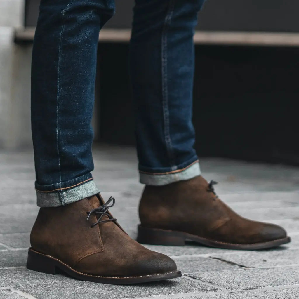 The Ashby Suede Chukka — Mocha