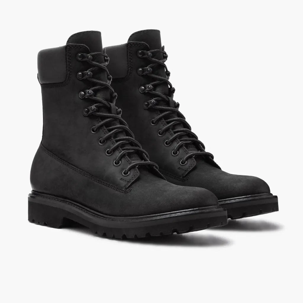 The Bowen Combat Boot — Matte Black