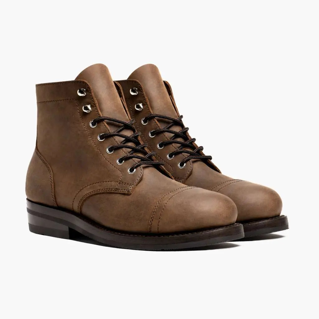 The Calder Heritage Boot — Vintage Tobacco