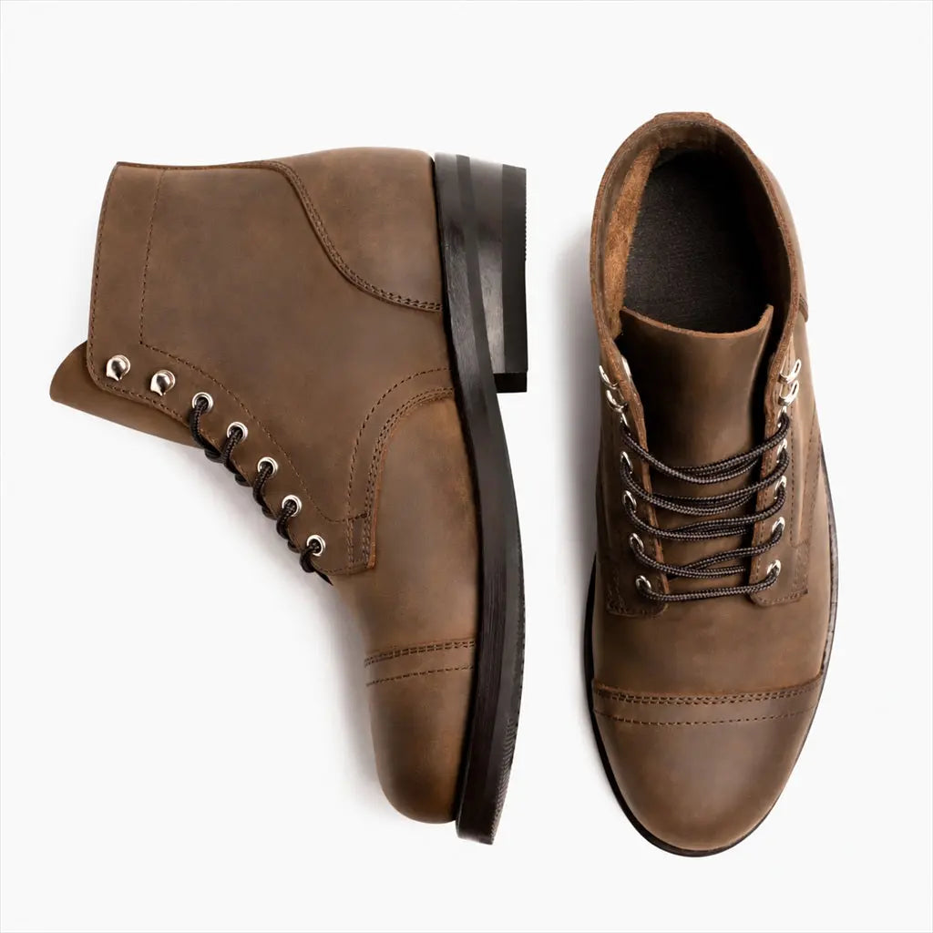 The Calder Heritage Boot — Vintage Tobacco