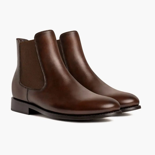 The Carver Chelsea Boot — Rich Mahogany