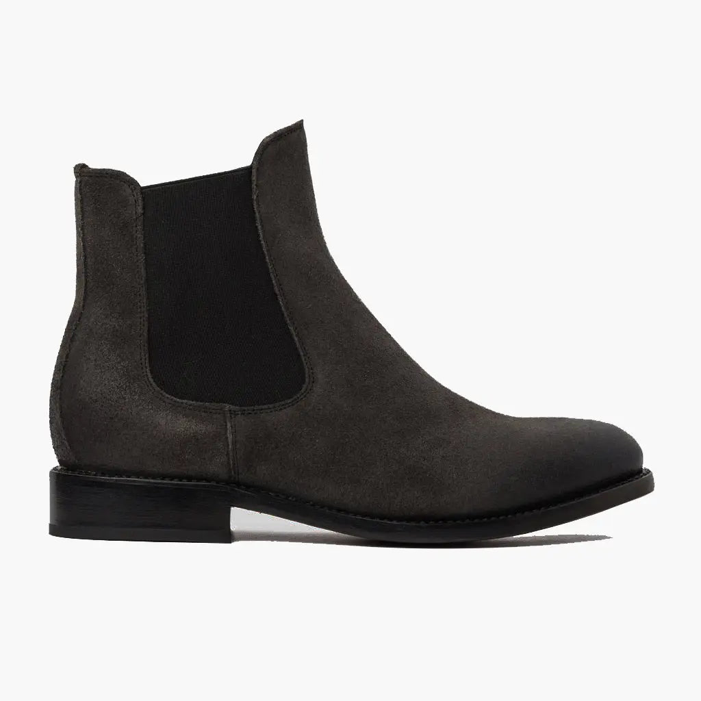 Suede with a smart edge
