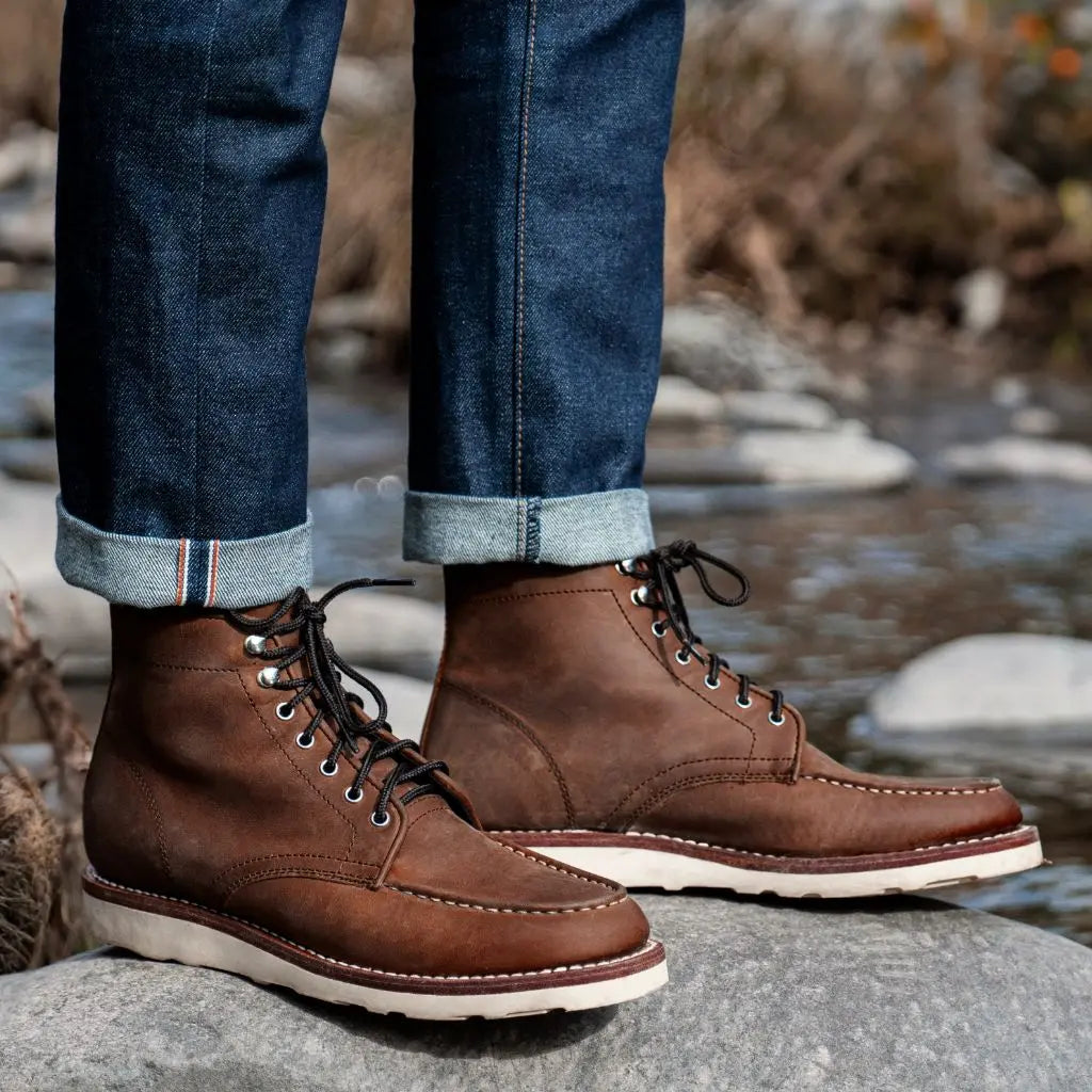 The Dalton Moc-Toe Boot — Adobe Brown