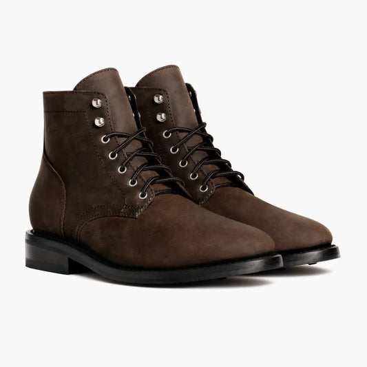 The Grady Plain-Toe Boot — Tobacco
