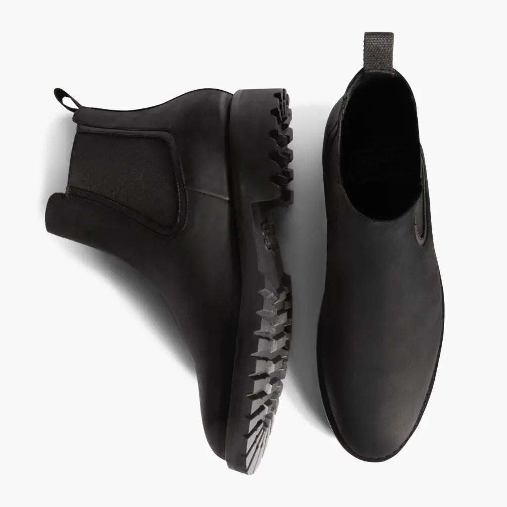 The Harlow Lug Chelsea — Matte Black