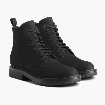 The Holt Lug Boot — Matte Black