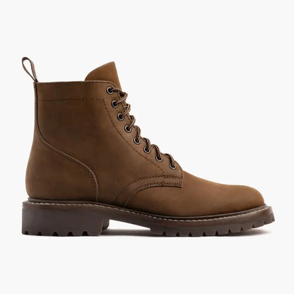 The Holt Lug Boot — Matte Tan