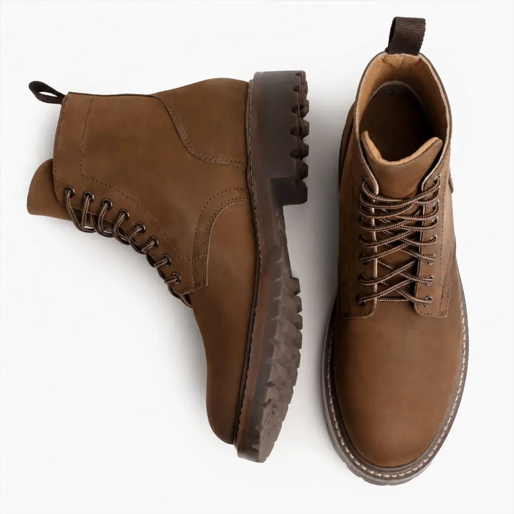 The Holt Lug Boot — Matte Tan