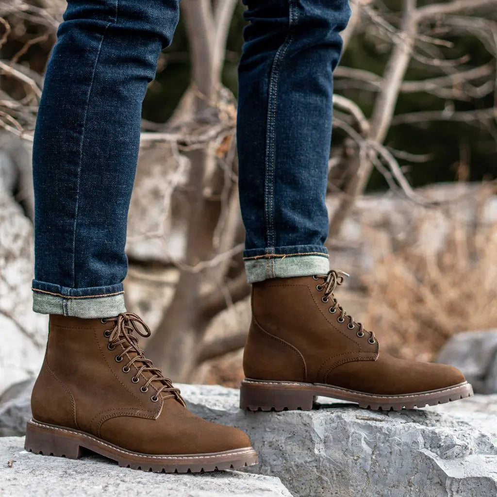 The Holt Lug Boot — Matte Tan